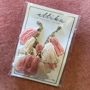 Ettika Daydreamer Tassel Earrings